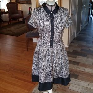 KATE SPADE FIORELLA DRESS - SILK  SIZE 10